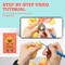 Crochet Kit for Beginner, Beginner Crochet Kit with Step-by-Step Video Tutorial, More Convenient Illustrated Cards, Suitable for Adults, Children, Crochet Kit for Beginners, Duck 1-Pack.